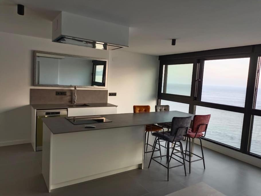 Estupendo Apartamento En Planta 23 Primera Linea Benidorm Exterior foto